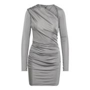 Korte Jurk Drop1 The Attico , Gray , Dames