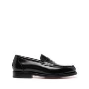 Quentin Loafer in Gunter-stijl Santoni , Black , Heren