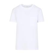 Logo Zak T-shirt Max Mara , White , Dames