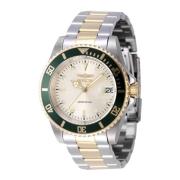 Pro Diver Automatisch Horloge Gouden Wijzerplaat Invicta Watches , Gra...