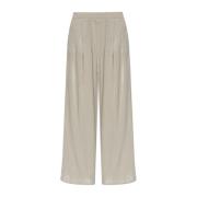 Wijde broek Michael Kors , Beige , Dames