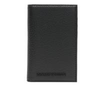 Creditcardhouder voor mannen Emporio Armani , Black , Heren