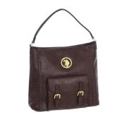 Stijlvolle Hobo Tas met Ritssluiting U.s. Polo Assn. , Brown , Dames