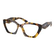 Stijlvolle brillen in licht Havana Prada , Brown , Unisex