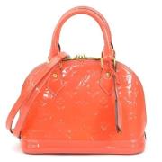 Pre-owned Leather louis-vuitton-bags Louis Vuitton Vintage , Orange , ...