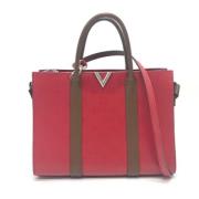 Pre-owned Leather louis-vuitton-bags Louis Vuitton Vintage , Red , Dam...