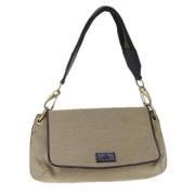 Pre-owned Canvas gucci-bags Gucci Vintage , Beige , Dames