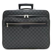 Pre-owned Canvas louis-vuitton-bags Louis Vuitton Vintage , Black , Da...