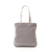 Pre-owned Canvas shoulder-bags Louis Vuitton Vintage , Gray , Dames