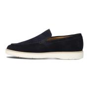 Blauwe Heren Loafers Sneakers Giorgio , Blue , Heren