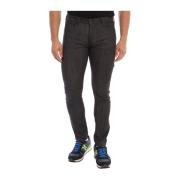 Moderne Vijf-Pocket Broek Emporio Armani , Black , Heren