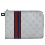 Pre-owned Cotton wallets Louis Vuitton Vintage , White , Dames