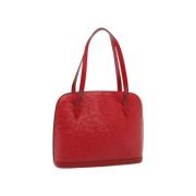 Pre-owned Leather louis-vuitton-bags Louis Vuitton Vintage , Red , Dam...