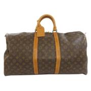 Pre-owned Canvas travel-bags Louis Vuitton Vintage , Brown , Dames