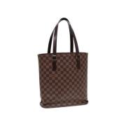 Pre-owned Canvas totes Louis Vuitton Vintage , Brown , Dames