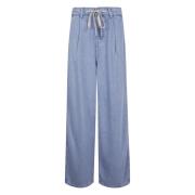 Trendsettende Tilda Broek 7 For All Mankind , Blue , Dames