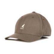 Flexfit Wol Baseballpet Bruin Kangol , Brown , Heren