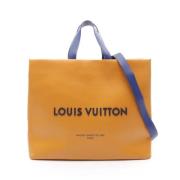 Pre-owned Leather louis-vuitton-bags Louis Vuitton Vintage , Orange , ...