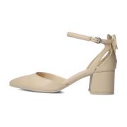 Elegante Beige Sandalen voor Vrouwen Nerogiardini , Beige , Dames