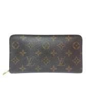 Pre-owned Canvas wallets Louis Vuitton Vintage , Brown , Dames