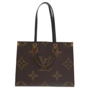 Pre-owned Canvas louis-vuitton-bags Louis Vuitton Vintage , Brown , Da...