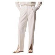 Stijlvolle Wijde Broek Kocca , White , Dames