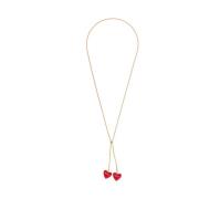 Goudkleurige gedrapeerde ketting A.p.c. , Yellow , Dames