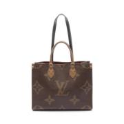 Pre-owned Leather louis-vuitton-bags Louis Vuitton Vintage , Brown , D...