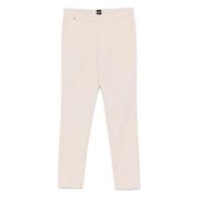 Katoenen broek met zij- en achterzakken Hugo Boss , Beige , Heren