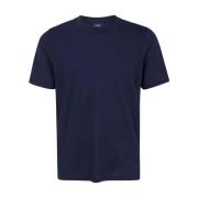 Zwarte T-shirt voor Mannen Stijlvol Barba , Blue , Heren