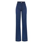 Flared Jeans Kocca , Blue , Dames