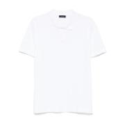 Zwart T-shirt en Polo Fay , White , Heren