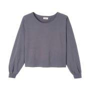 Vintage Sweatshirt Faz02A American Vintage , Gray , Dames