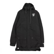 Parka Tech -serie Parka Oakrai New Era , Black , Heren