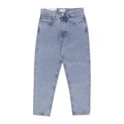 Straight Jeans Amish , Blue , Heren