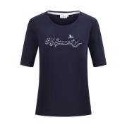 Korte Mouw Top Daria HV Polo , Blue , Dames