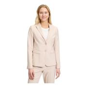 Klassieke Getailleerde Blazer Betty Barclay , Beige , Dames