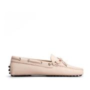 Roze Platte Schoenen met Striksluiting Tod's , Pink , Dames