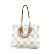 Pre-owned Cotton louis-vuitton-bags Louis Vuitton Vintage , White , Da...