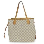 Pre-owned Canvas louis-vuitton-bags Louis Vuitton Vintage , Beige , Da...