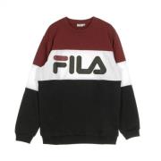 Recht geblokkeerd hoog sweatshirt Fila , Brown , Heren