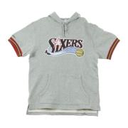 Korte mouwen hoodie lichtgewicht sweatshirt Mitchell & Ness , Gray , H...