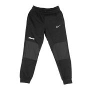 Zwarte Fleece Trainingsbroek Air Pant Nike , Black , Heren