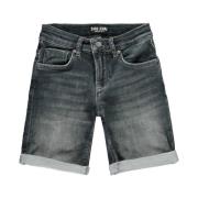 Kort Zwart Denim Californië Gebruikt Cars , Black , Heren