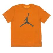 Jumpman Crew T-shirt Licht Curry/Olijf Jordan , Orange , Heren