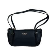 Elegante Zwarte Handtas Chic Design Guess , Black , Dames