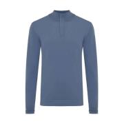 Stijlvolle Pullover Sweater Genti , Blue , Heren