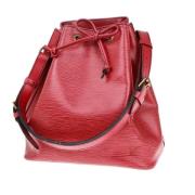 Pre-owned Leather louis-vuitton-bags Louis Vuitton Vintage , Red , Dam...