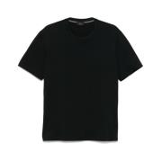 Zwart Katoenen Ronde Hals T-shirt Brioni , Black , Heren