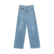 Indigo Blauwe Klassieke Vijf Zakken Jeans Lois , Blue , Dames